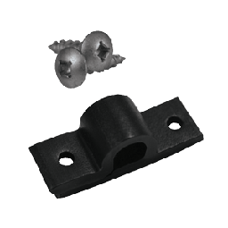 Insulator Clip - White, Pack of 25