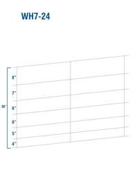 Fastlock Woven Wire, 7/36"/24", 12½ Ga, 330' Roll - 330' Roll